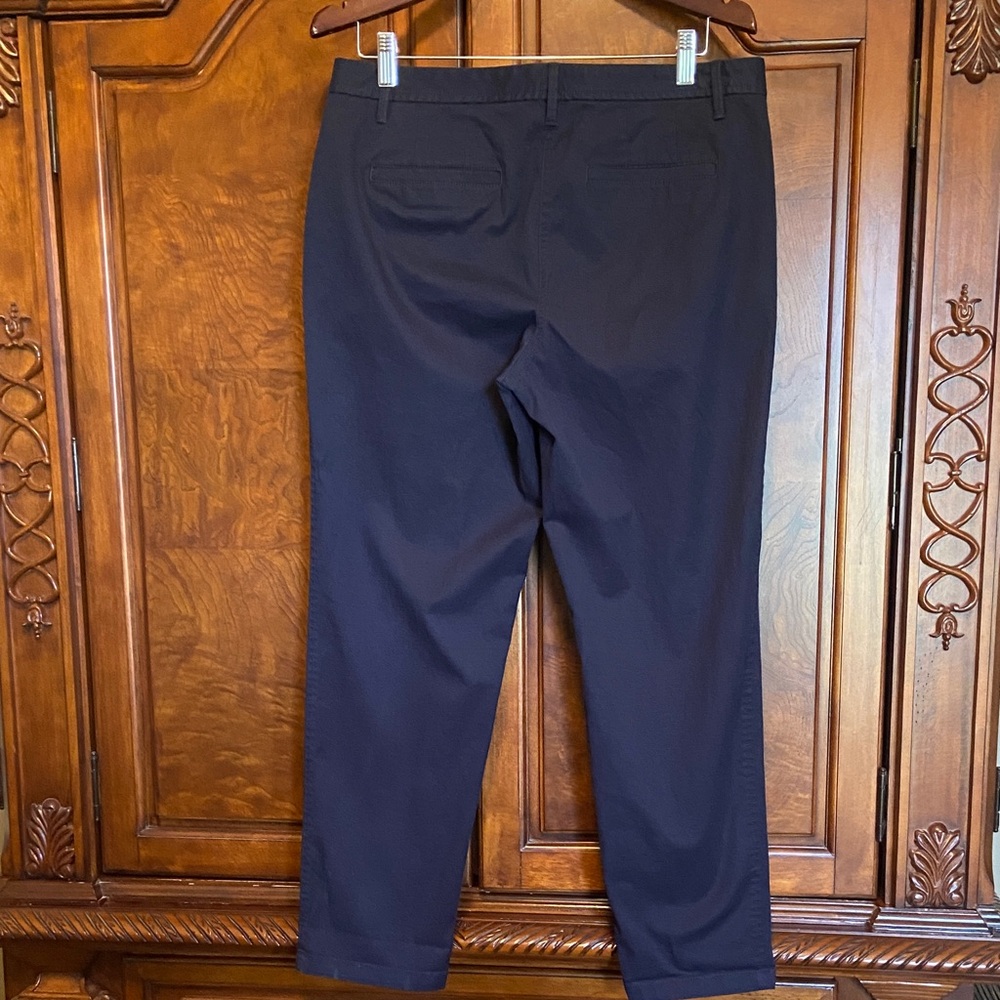 Talbots Indigo Relaxed Chinos Preppy Size 10 - Picture 5 of 5